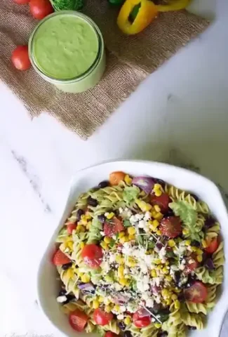 Creamy Avocado Southwest Pasta