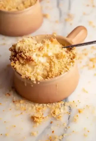 Creamy Baked Four Cheese Penne