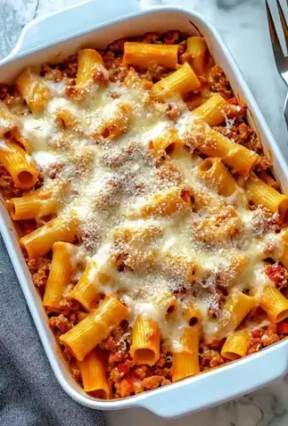 Creamy Cheesy Pasta al Forno