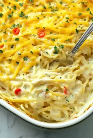 Creamy Chicken Tetrazzini Recipe
