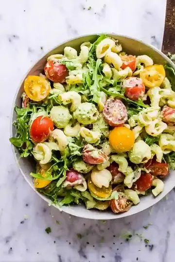 Creamy Green Goddess Pasta Salad