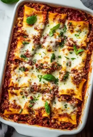 Creamy Lasagna Bolognese Recipe