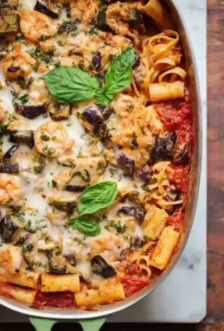 Delicious Baked Eggplant Pasta Recipe
