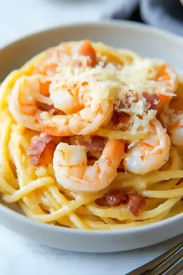 Delicious Shrimp Carbonara Recipe