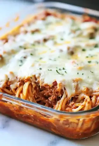 Easy Million Dollar Baked Spaghetti