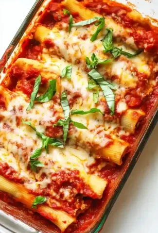 Homemade Manicotti Recipe Guide
