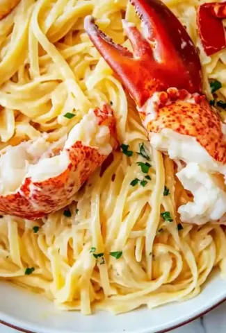 Lobster Shrimp Linguine Recipe
