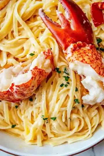 Lobster Shrimp Linguine Recipe