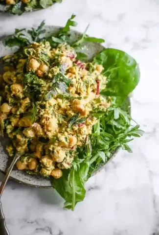Quick Curried Chickpea Salad