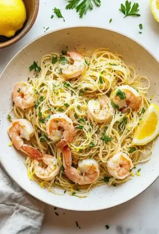 Quick Easy Shrimp Scampi Pasta