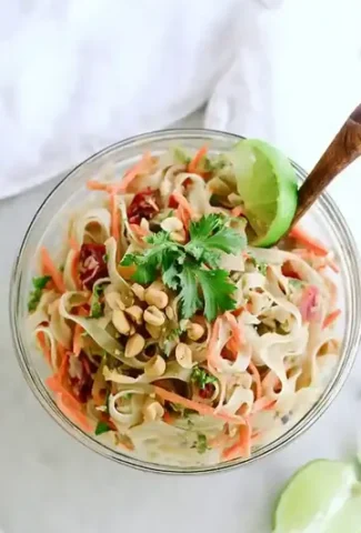Thai Coconut Noodle Salad Recipe