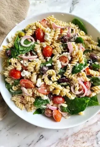 Vibrant Mediterranean Pasta Salad