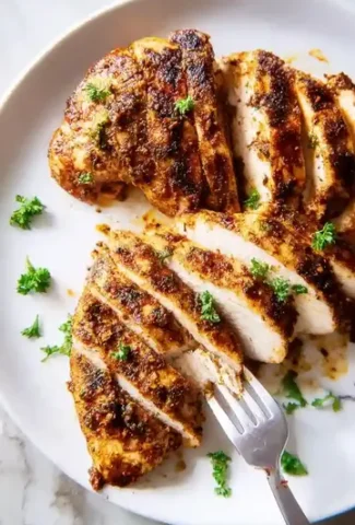 Air Fryer Blackened Chicken Breast Recipe
