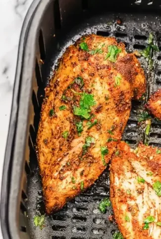 Air Fryer Bone-in Chicken Breasts Recipe