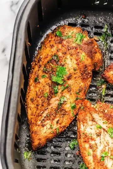Air Fryer Bone-in Chicken Breasts Recipe