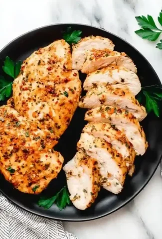 Air Fryer Brined Chicken Breast Recipe