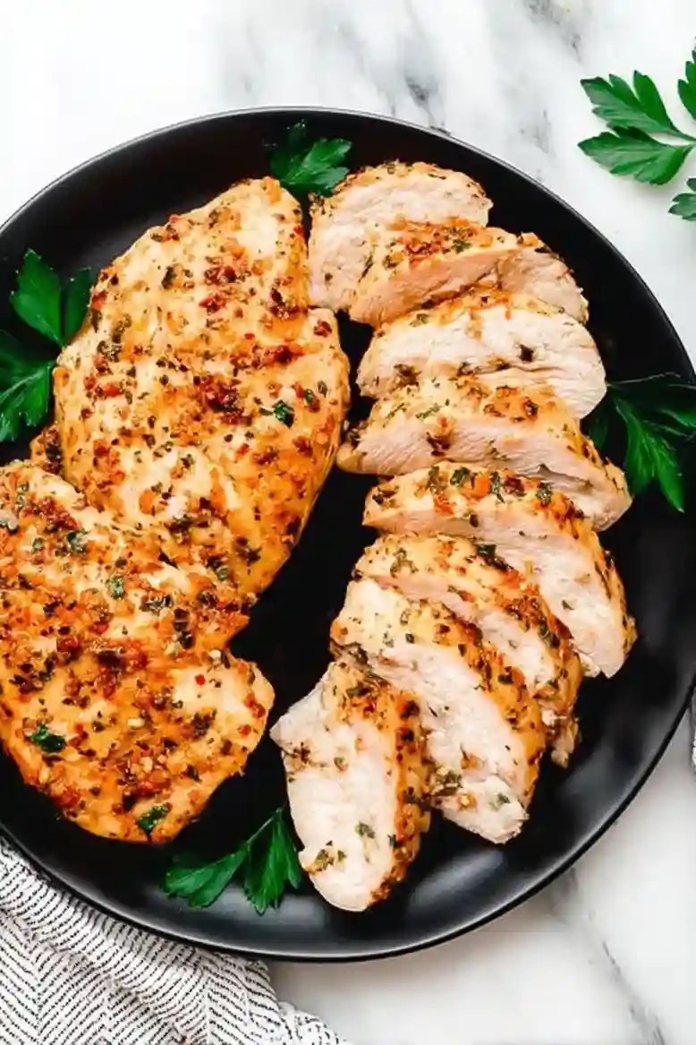 Air Fryer Brined Chicken Breast Recipe - 1