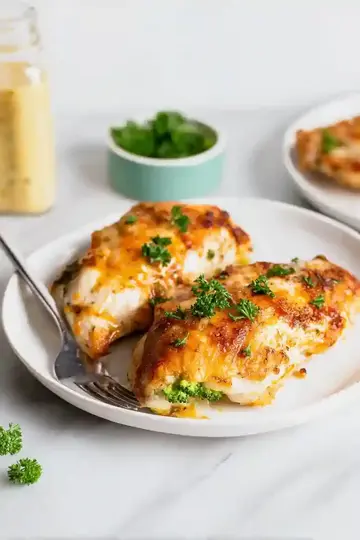 Air Fryer Broccoli Stuffed Chicken Breasts