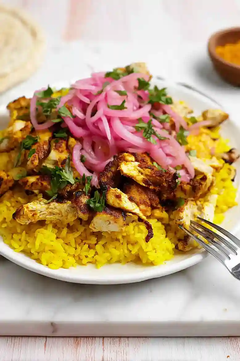 Air Fryer Buffalo Chicken Breast Shawarma - 2