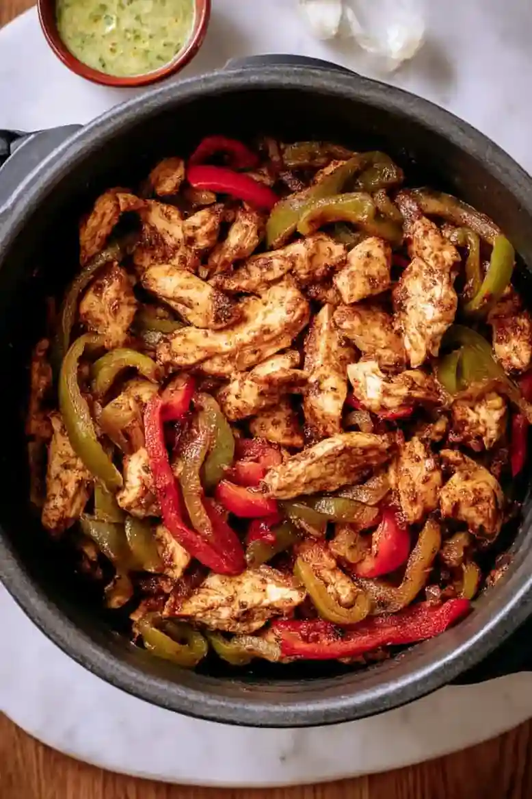 Air Fryer Chicken Fajitas with Bell Peppers - 2