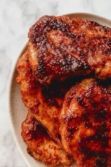 Air Fryer Honey Glazed Chicken Breast