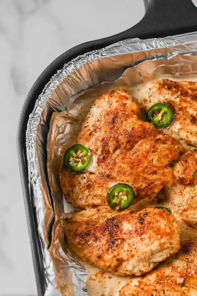 Air Fryer Jalapeno Popper Chicken Breast - 2