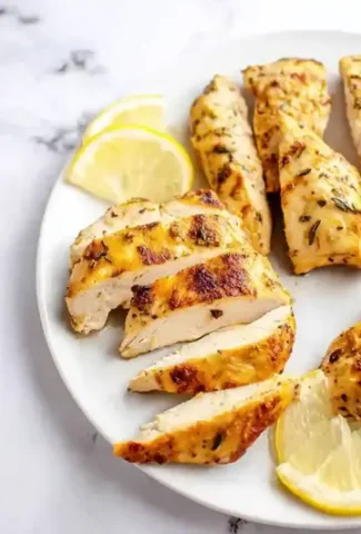 Air Fryer Lemon Herb Chicken Breast