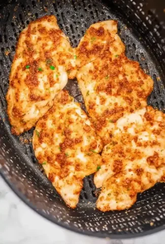 Air Fryer Parmesan Chicken Breast Recipe