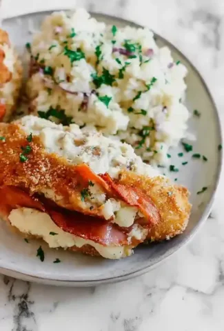 Air Fryer Prosciutto Stuffed Chicken