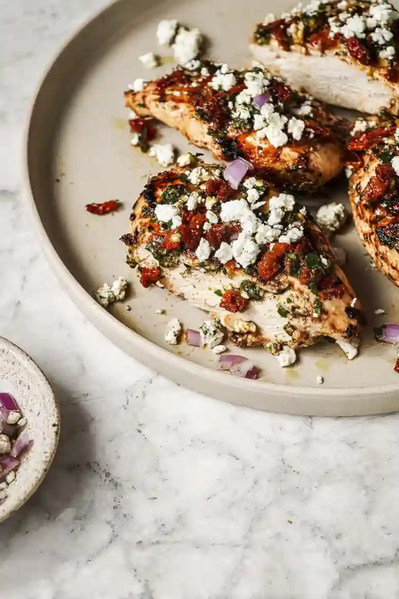 Air Fryer Sundried Tomato Stuffed Chicken - 2