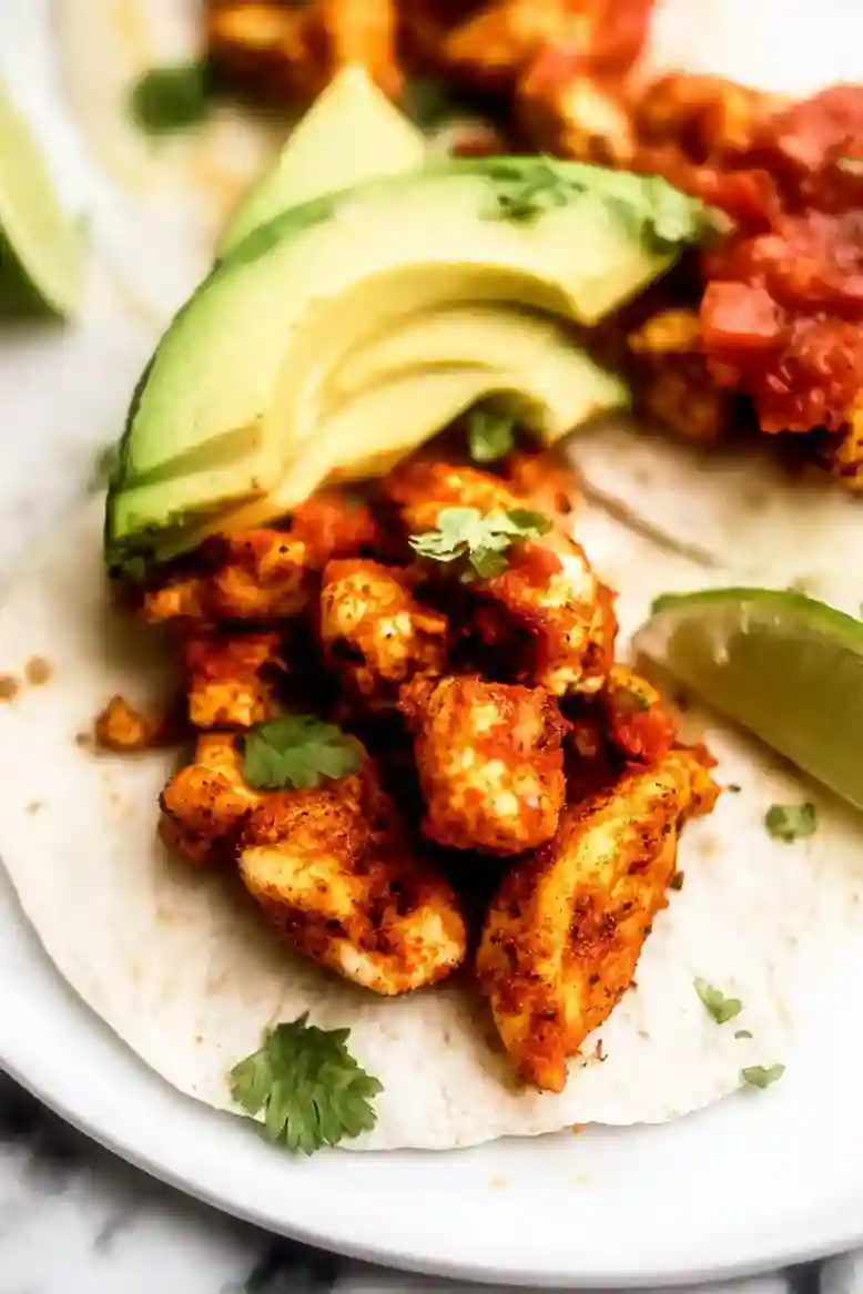 Air Fryer Taco Chicken Breast Bites - 2