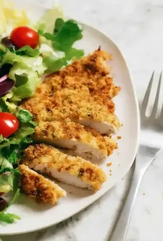 Crispy Air Fryer Panko Chicken Breast