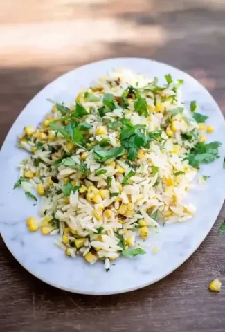 Easy Lemon Orzo Salad Recipe