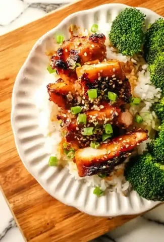 Juicy Air Fryer Teriyaki Chicken Breast