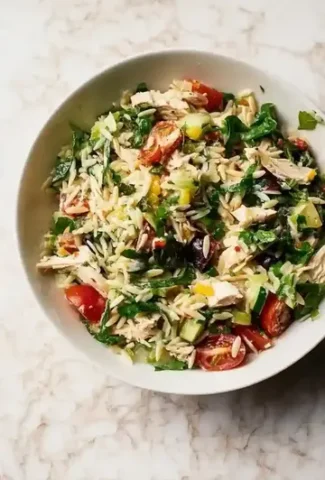 Refreshing Lemon Orzo Salad Recipe