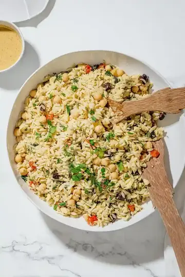 Roasted Vegetable Orzo Salad Recipe