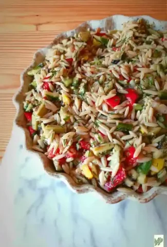 Vibrant Orzo Salad Recipe